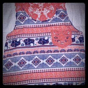 Ardenes Orange Elephant Shirt
